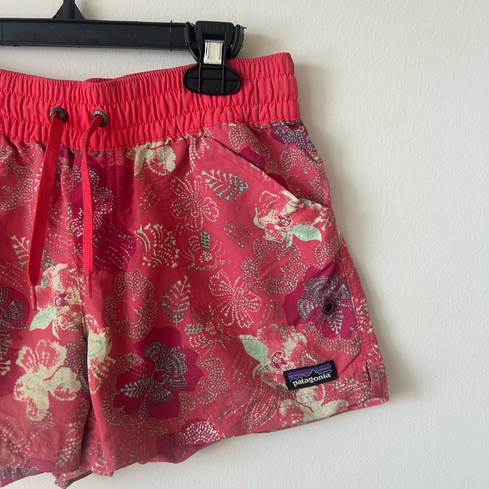 Patagonia Red Floral Shorts